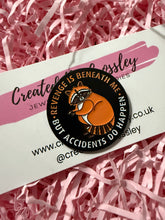 Load image into Gallery viewer, Revenge Raccoon Pin Badge
