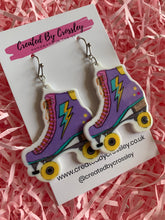 Load image into Gallery viewer, Rollerskate Charm Earrings

