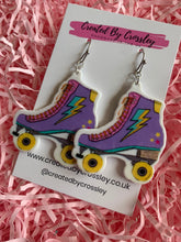 Load image into Gallery viewer, Rollerskate Charm Earrings
