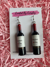 Load image into Gallery viewer, Wine Bottle Charm Earrings
