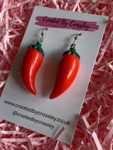 Load image into Gallery viewer, Chilli Charm Earrings
