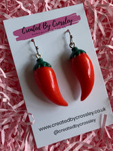 Load image into Gallery viewer, Chilli Charm Earrings
