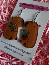 Load image into Gallery viewer, Large Capybara Earrings
