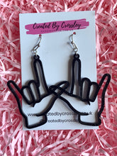 Load image into Gallery viewer, Giant Hand Charm Earrings
