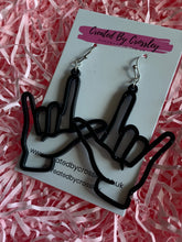 Load image into Gallery viewer, Giant Hand Charm Earrings
