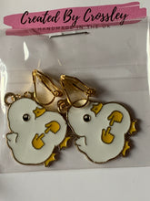 Load image into Gallery viewer, Duck Clip On Earrings
