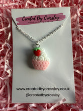 Load image into Gallery viewer, Cupcake Charm Necklace
