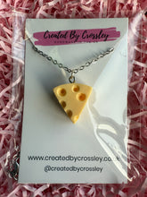 Load image into Gallery viewer, Cheese Charm Necklace
