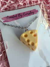Load image into Gallery viewer, Cheese Charm Necklace
