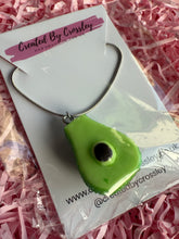 Load image into Gallery viewer, Avocado Charm Necklace
