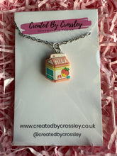 Load image into Gallery viewer, Peach Milk Charm Necklace
