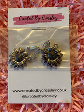 Load image into Gallery viewer, Sunflower Clip On Earrings
