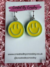 Load image into Gallery viewer, Happy Face Charm Earrings
