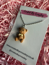 Load image into Gallery viewer, Teddy Bear Charm Necklace
