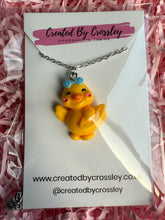 Load image into Gallery viewer, Chunky Chick/Duck Charm Necklace
