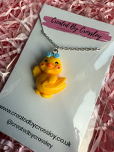 Load image into Gallery viewer, Chunky Chick/Duck Charm Necklace
