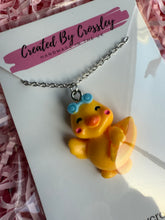 Load image into Gallery viewer, Chunky Chick/Duck Charm Necklace
