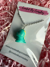 Load image into Gallery viewer, Chunky Dinosaur Charm Necklace
