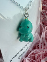Load image into Gallery viewer, Chunky Dinosaur Charm Necklace
