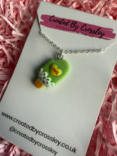 Load image into Gallery viewer, Green Ice Lolly Charm Necklace
