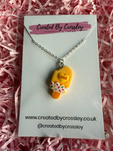 Load image into Gallery viewer, Yellow Ice Lolly Charm Necklace
