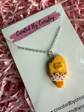 Load image into Gallery viewer, Yellow Ice Lolly Charm Necklace

