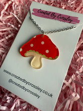 Load image into Gallery viewer, Mushroom Charm Necklace
