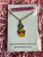 Load image into Gallery viewer, Fun Pineapple Charm Necklace
