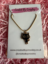 Load image into Gallery viewer, Black Cat Necklace
