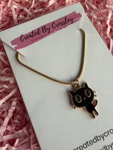 Load image into Gallery viewer, Black Cat Necklace
