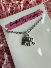 Load image into Gallery viewer, Elephant Charm Necklace
