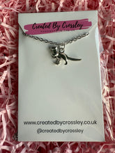 Load image into Gallery viewer, T-Rex Dinosaur Charm Necklace
