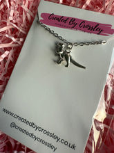 Load image into Gallery viewer, T-Rex Dinosaur Charm Necklace
