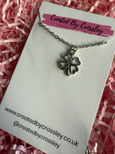Load image into Gallery viewer, Four Leaf Clover Charm Necklace
