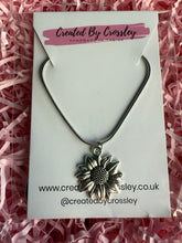 Load image into Gallery viewer, Sunflower Charm Necklace
