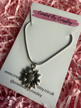 Load image into Gallery viewer, Sunflower Charm Necklace
