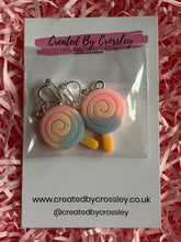 Load image into Gallery viewer, Colour Fade Lolly Clip On Earrings
