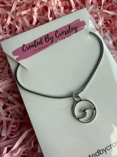 Load image into Gallery viewer, Wave Charm Necklace
