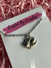 Load image into Gallery viewer, Sleepy Cat Charm Necklace
