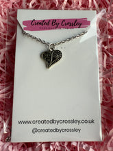 Load image into Gallery viewer, Asymmetric Heart Charm Necklace
