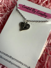 Load image into Gallery viewer, Asymmetric Heart Charm Necklace
