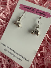 Load image into Gallery viewer, Acorn Charm Earrings
