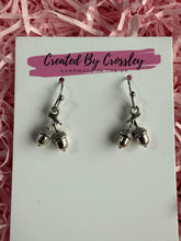 Load image into Gallery viewer, Acorn Charm Earrings
