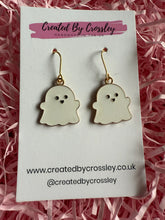 Load image into Gallery viewer, Happy Ghost Charm Earrings
