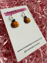Load image into Gallery viewer, Pumpkin Charm Earrings
