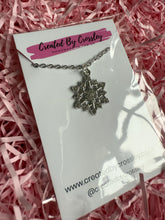 Load image into Gallery viewer, Sparkly Snowflake Charm Necklace
