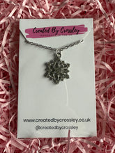 Load image into Gallery viewer, Sparkly Snowflake Charm Necklace
