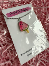Load image into Gallery viewer, Watermelon Charm Necklace
