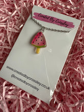 Load image into Gallery viewer, Watermelon Charm Necklace
