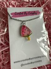 Load image into Gallery viewer, Watermelon Charm Necklace

